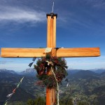 Tennköpfl, Weihe dieses Kreuzes war erst kürzlich am 9. 9. 2014