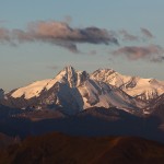 Mittlerweile voll im Licht: Der Großglockner