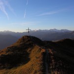 Tagesanbruch am Vorgipfel des Schuhflickers