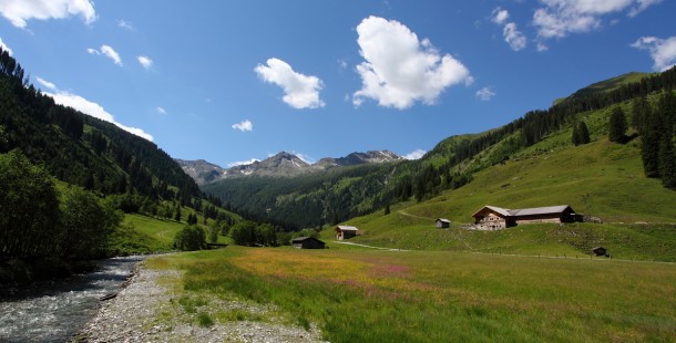 Hubalmtal mit Glaserer, Bärenkogel und natürlich der Hubalm