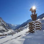 Der Salzburger Almenweg kommt von der Harbachalm herunter nach Hüttschlag