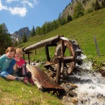 Wasserrad, Anziehungspunkt für große und kleine Besucher