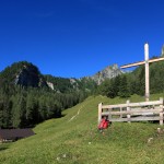 Igltalalm mit Wetterkreuz