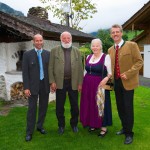 Die Forchers mit Martin Zeppezauer (Gastein Tourismus) und Thomas Wirnsperger (TVB Großarltal)