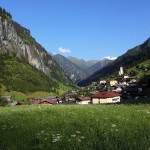 Abendsonne über´m Bergsteierdorf Hüttschlag