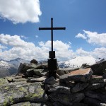 Am Keeskogel - links die Hochalmspitze, rechts der Ankogel