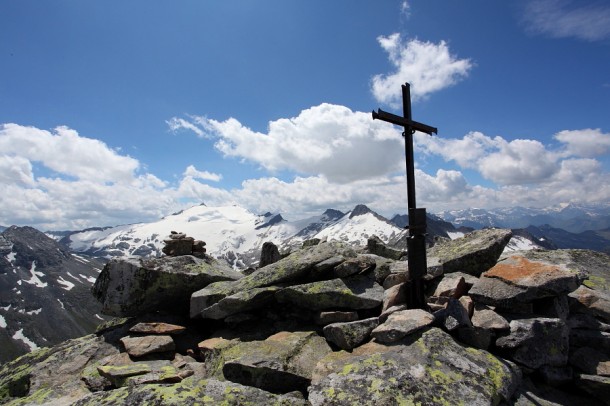 Blick vom Keeskogel zum Ankogel