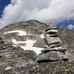 Blick zurück hinauf auf den Keeskogel