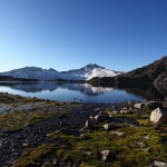 Dieser kleine Bach speist den Oberen Schwarzhornsee