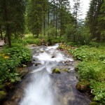 ... und fließt gemächlich weiter in den Ötzlsee