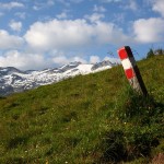 Aufstieg in Richtung Hühnerkarsattel