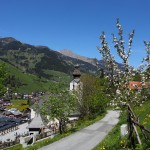 Kirche Grossarl Apfelblüte_7