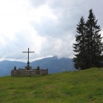 Gedenkkreuz der Großarler Bauernschützen an der Unterwandalm