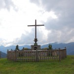 Gedenkkreuz der Großarler Bauernschützen an der Unterwandalm