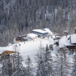 Kreuzkogel - die Skifahrer sind schon heiß aufs Skifahren