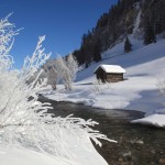 Winterromantik an der Großarler Ache