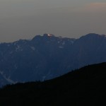 Die Sonne erreicht bereits das Matrashaus am Hochkönig