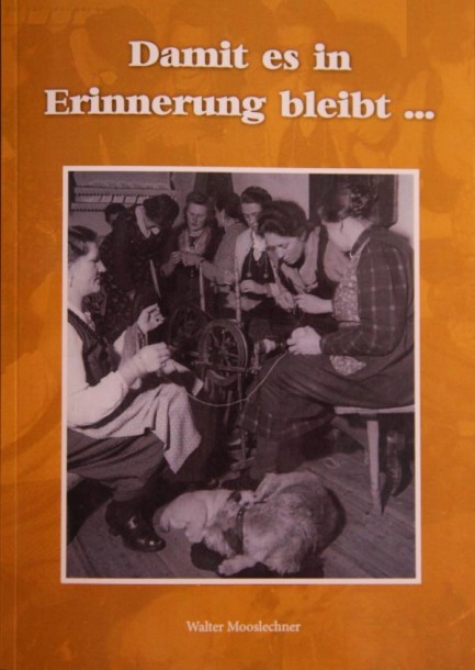 Buch-Titelseite "Damit es in Erinnerung bleibt ..."