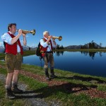 Besonders idyllisch: Die Rast am Spiegelsee in Dorfgastein