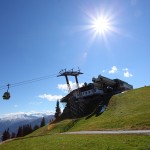 Der Sonne entgegen - so lässt sich´s gemütlich wandern