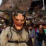 Krampus, schauriger Begleiter des Nikolaus