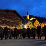 Fünfte Station: Am Marktplatz vor der "Dorfer Brücke"