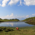 Oberer Paarsee mit Blick zum Hochkönig