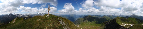 Nebelkareck, 2.535 m - Panorama