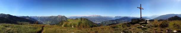 Panorama vom Sonntagskogel, 1.849 m