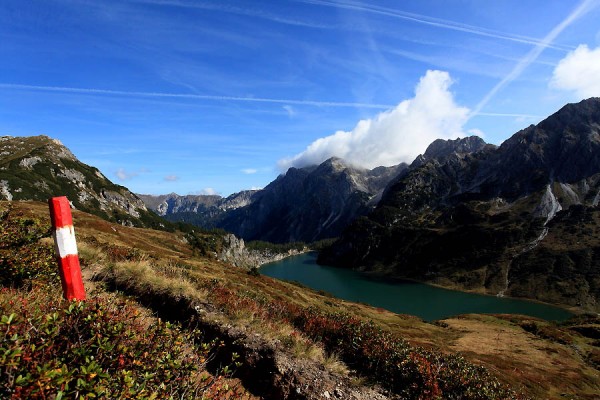 Tappenkarsee, Aufstieg zum Draugsteintörl