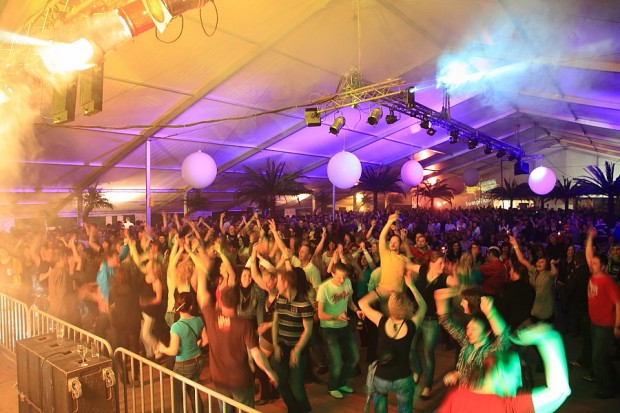 Smokie live on stage in Großarl