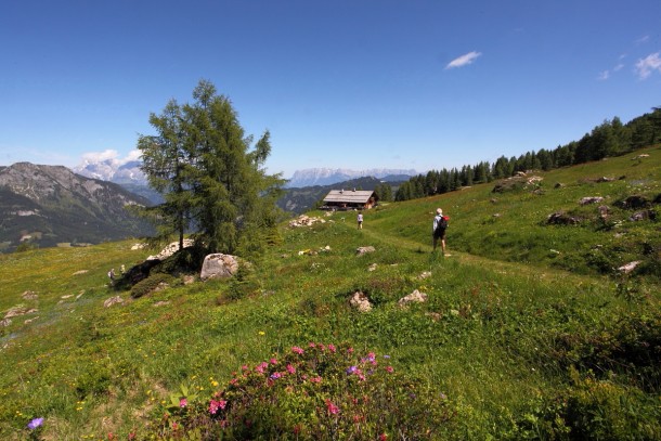 Wandern auf Wanderwegen