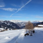 Saukaralm (1.850 m) mit Höhenloipe ist auch ein ideales Ziel für Schneeschuhwanderer