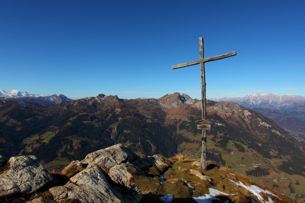 Gipfelkreuz vom Saukarkopf 1986-2014