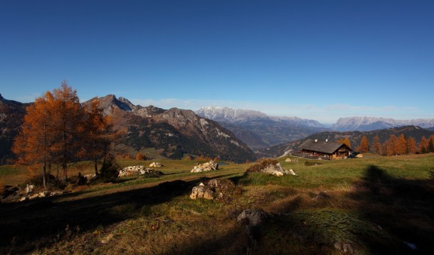 Intakte Natur wie hier auf der Saukaralm im Großarltal