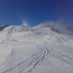 Schneeerzeugung mit enormen Leistungspotential - Bild: Klaus Haigl/Bergbahnen