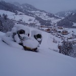 Viel Schnee im Tal, wie schon sehr lange nicht mehr