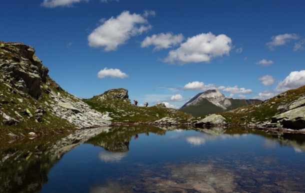 Bergsee unterm Schöderhorn Hüttschlag im Großarltal - unberührte Landschaften mit extremen Erholungswert