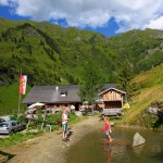An der Bichlhütte lockt ein toller Spielplatz