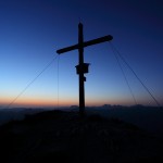 Tagesanbruch am Wetterkreuz