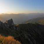 Blick auf Großarl - viele schlafen wohl noch