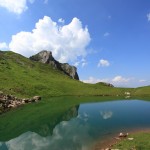 Schuhflickersee, Blick zum Hochegg