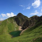 Blick zurück zum Schuhflicker mit dem grünen Schuhflickersee