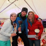 Siegerinnen Gruppe "braun" 1. Julia Eichinger (sie war verhindert), 2. Elisabeth Ehrenwirth, 3. Ulrike Dütthorn