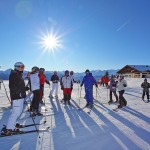 Bergstation Harbachbahn. Kurze Beratung: Welche Piste soll die nächste sein ???