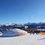 Der Schnee-Iglu an der Gondel-Bergstation