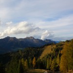 Blick zu Höllwand und Schuhflicker