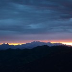 So eindrucksvoll erleben wir den "Sonnenaufgang" am Kreuzkogel