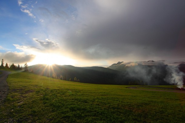 Nach Regen folgt Sonne ...