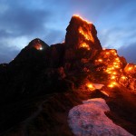 Magie von Licht, Feuer und Berg